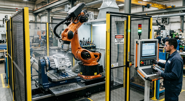 robotic milling safety